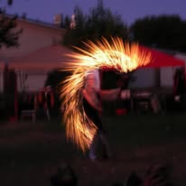  fire dancing